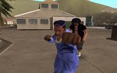 Josuke's Clothing and Haircut for CJ (Reskin Mod)