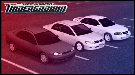 NFS UNDERGROUND Car Pack [SA-STYLE]