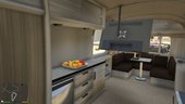 Furnished White Liner Caravan [Menyoo]