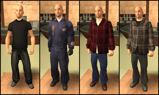 Bald Criminal [Skinpack]