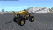 Megalodon Gold v1.0 From Monster Jam Steel Titans