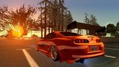 TOYOTA-SUPRA 2JZ HKS T51R SOUND MODS 