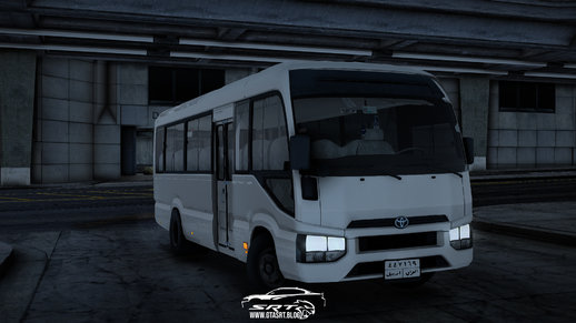 Exclusive Toyota Coaster 2022 Iraq Bus