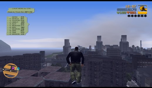 GTA3 Trainer Cheat Menu