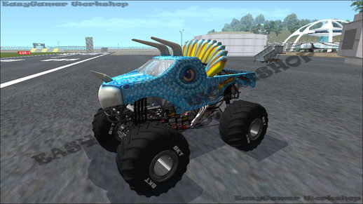 Jurassic Attack From Monster Jam Steel Titans 2