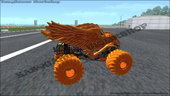 WildFire From Monster Jam Steel Titans