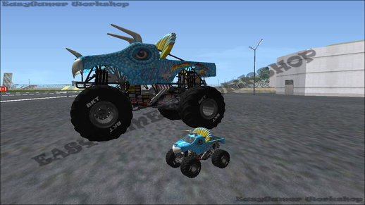 RC Jurassic Attack From Monster Jam Steel Titans 2