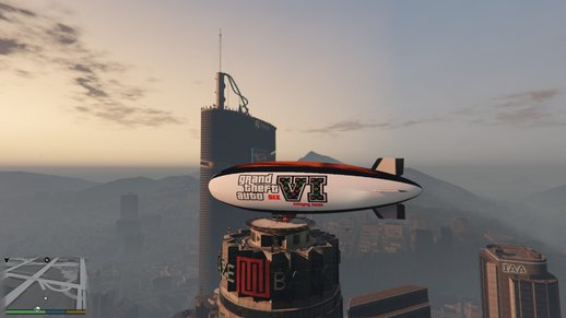 GTA VI Promotional Blimp