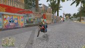 Motorcycle Parking At The Beginning Of The Game