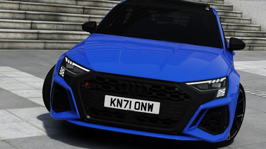 Audi RS3 Sportback 8Y 2022 [Add-On / FiveM | VehFuncs | Panoramic Sunroof]