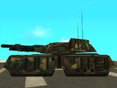 X-66 Mammoth Tank (with Forest camouflage) from Renegade X