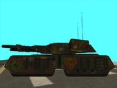 X-66 Mammoth Tank (with Forest B camouflage) from Renegade X