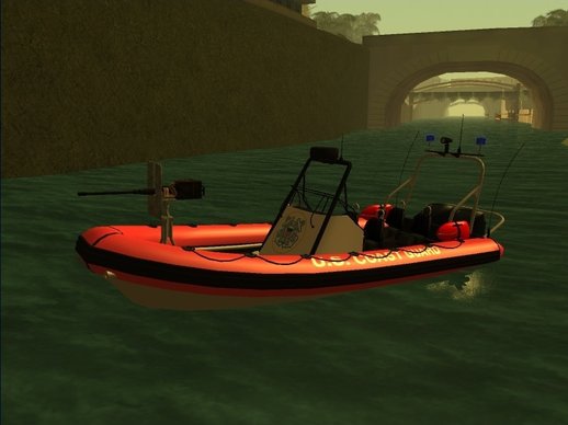 GTA CW Nagasaki Coast Guard Dinghy