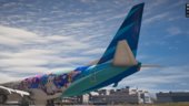 GARUDA INDONESIA MANDIRI LIVIN LIVERY PK-GFI