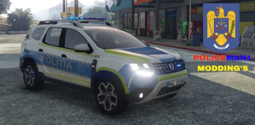 Dacia Duster 2019 Romanian Police New Design ELS