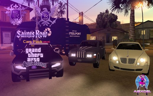 Saints Row The Third and IV Cars Pack (SA Version)