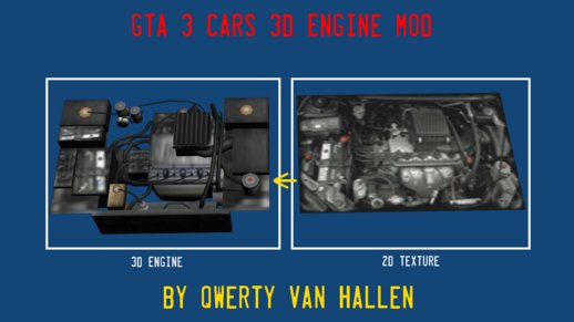 GTA III Cars 3D Engines