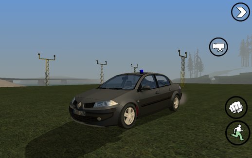 Renault Megane Sivil Polis 