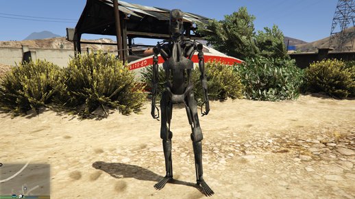 Terminator T-700 from Terminator Salvation [Add-On Ped]