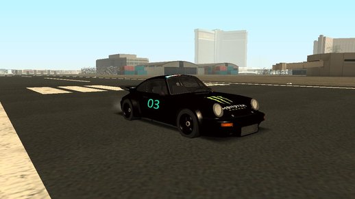 Porsche 911 Turbo NASCAR Monster Energy