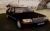 Mercedes Benz W140 S600 change W221 version of the instrument panel