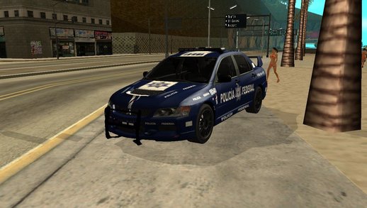 Mitsubishi Lancer EVO VIII - Mexican Federal Police