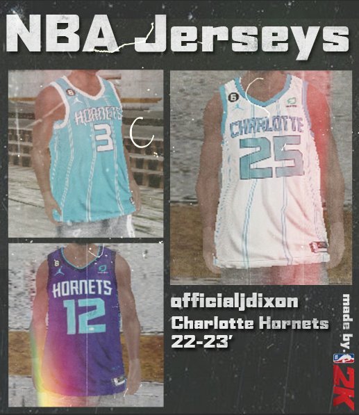 Charlotte Hornets 22-23' Jersey