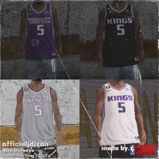 Sacramento Kings 22-23' Jersey