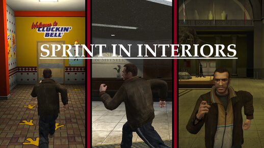 Sprint In Interiors (GTA IV / TBoGT / TLAD)