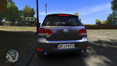 2010 Volkswagen Golf GTI Iran License plate