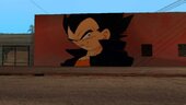 Mural of Vegeta DBZ 2008