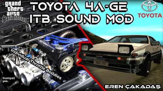 TOYOTA 4A-GE SOUND MOD