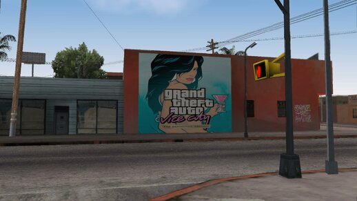 Mural Poster GTA VCDE 