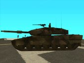 Leopard 2A6 (with Woodland camouflage) from Battlefield 2: Euro Force