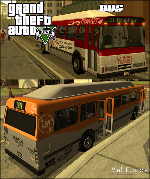 GTA V Brute Bus