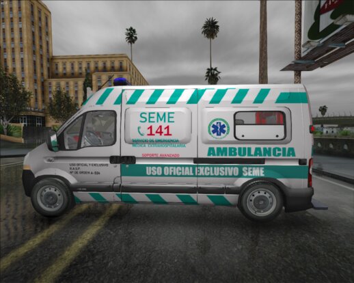 Renault Master Seme Ambulancia Paraguay V2