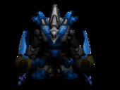 Skin Malphite Mecha Azul de League of Legends