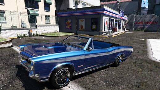 Pontiac GTO Convertible 1966 (Animated Roof) [ADD-ON/FiveM/Template]