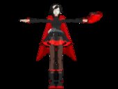 Skin de Ruby Rose con armas de serie RWBY