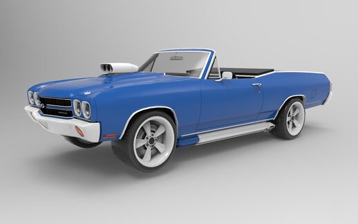 1970 Chevrolet El Camino Convertible Custom