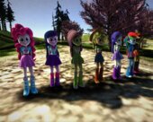 My Little Pony Equestria Girls Skin Pack 1