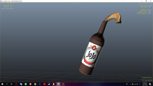 Jojo Bottle Molotov Mod