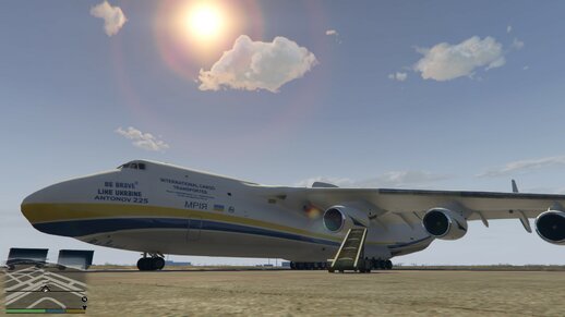 Be Brave Like Ukraine livery for Antonov AN-225 Mriya