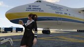 Be Brave Like Ukraine livery for Antonov AN-225 Mriya