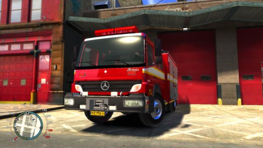 Iran's Benz Atego Fire Engine