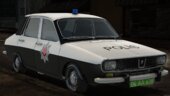 1970 Year's Renault 12 Turkish Police Car 