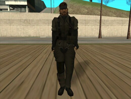 Naked Snake (with bandana and without eyepatch) from Metal Gear Solid 3: Snake Eater