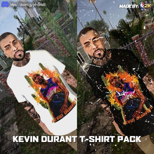 Kevin Durant T-shirt Pack