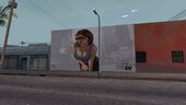 GTA IV Girl Mural