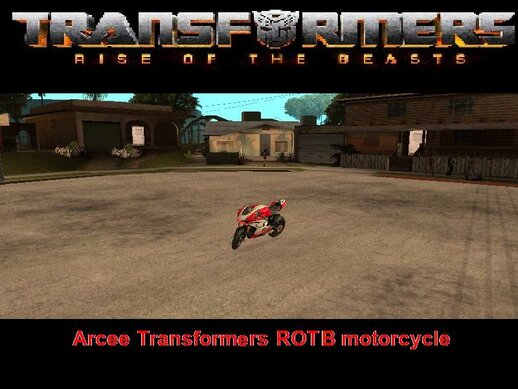 Transformers Arcee ROTB Motorcycle V1